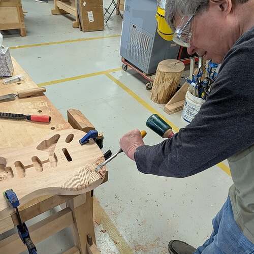 Finished student guitar from the Nova Labs workshop